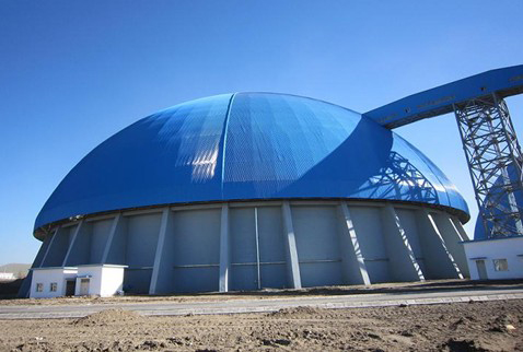 扎哈淖尔20万立方圆形储煤仓储运系统工程